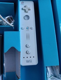 Nintendo Wii Console W/Original Box, Wii Sports Game, Cords & Controllers TESTED