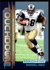 2024 Panini Rookies & Stars Touchdown Club Platinum Marshall Faulk 1/1 Los