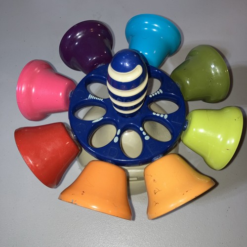 Battat B Toys Musical Bells Carousel Piccolo 9" Diameter Nice Tones No Mallet