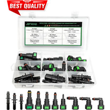 Fuel Line Repair Kit 30pcs Fuel Line Quick Connector Assortment Kit 11 Size Hos