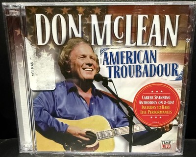 DON McLEAN - AMERICAN TROUBADOUR (CD) NEW/SEALED