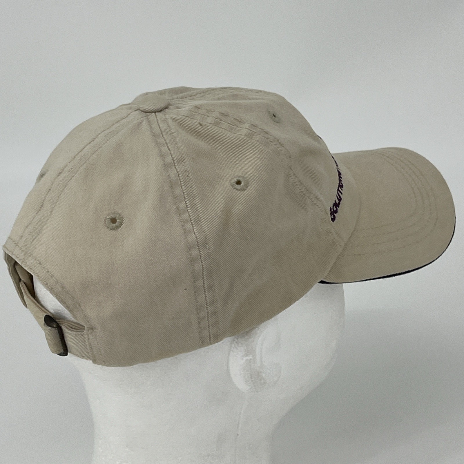 Solutions AEC Hat - Beige StrapBack Baseball Cap … - image 6
