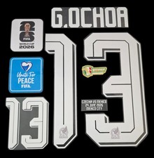Mexico World Cup 2026 Full Prints Guillermo Ochoa For Goalie Soccer Jersey