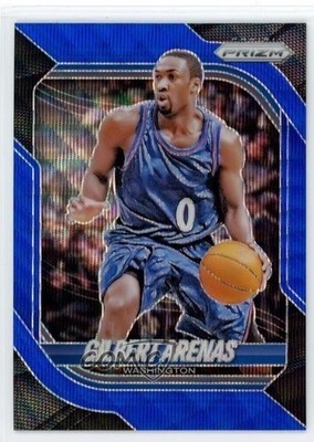 2025-26 Panini Prizm Blue Wave Prizm /249 Gilbert Arenas #168 1wq8