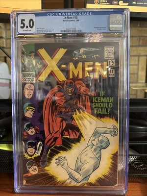 X-Men #18 CGC 5.0 Off-White Pages 1966 Marvel Magneto App Silver Age
