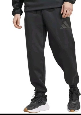 New adidas Z.N.E. Men's Jogger Pants Black JD9599 Size Small