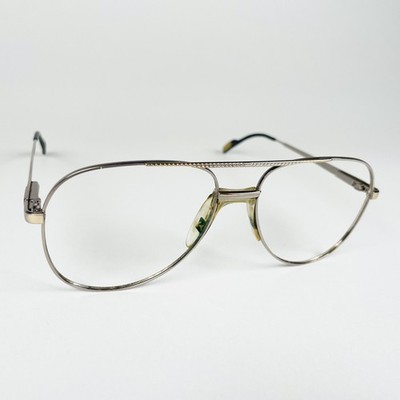 SLAZENGER Brille SILBER ECKIG PILOT Brillengestell MOD: GR. 2006
