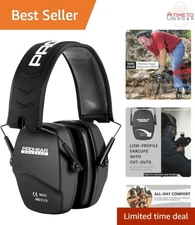 Ear Protection Earmuffs Noise Reduction 26dB for Shooting Hunting Compact Fol...