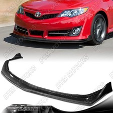 For 12-14 Toyota Camry Se Carbon Painted Front Lower Bumper Lip Body Kit Spoiler