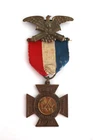 Circa 1913 50th Anniversary Civil War Gettysburg Veteran Antique Medal Pin