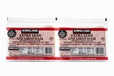 Kirkland Signature Extra Lean Uncured Ham – 2 Pack (24 oz Each)
