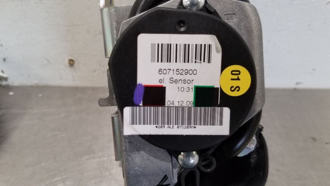 Bentley Continental GT 2010 Front Left Seat belt retractor Black