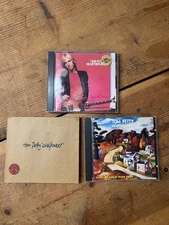 Tom Petty Damn the Torpedoes CD and Wildflowers and Into the Great Wide Open EX