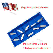 10PCS MGMN200-G Inserts for Aluminum - Heavy Duty, Mirror Finish