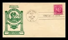 DR JIM STAMPS US COVER AUGUSTUS SAINT-GAUDENS FAMOUS AMERICANS FDC THERMOGRAPHED