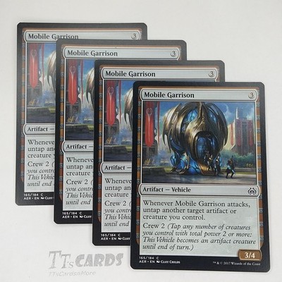 Mobile Garrison x4 Playset 4x MTG Magic the Gathering Aether Revolt AER