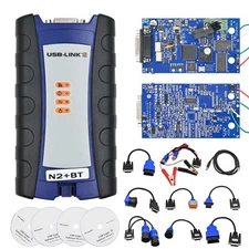 USB-Link 2 Bluetooth Link Second Generation Heavy Card Diagnostic Tool New US