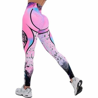 Bona Fide Women's Leggings XS Bona Classic High Waist Graffiti NWT Inseam 29in