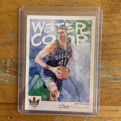 2022-23 Panini Court Kings Water Color Dirk Nowitzki #5 HOF