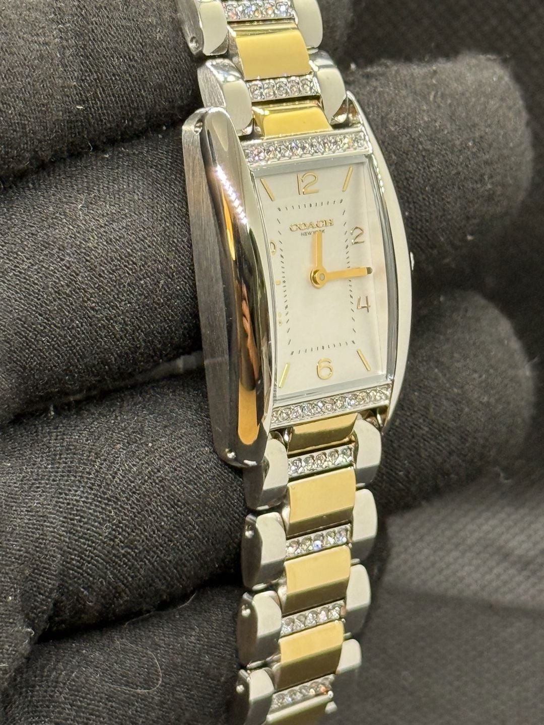 Coach Reese Two-Tone Tank Bracelet Watch 14504318 image 2