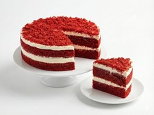 Andy Anand Sugar-Free Red Velvet Cake, Keto Friendly Gourmet Dessert, 2.4 lb