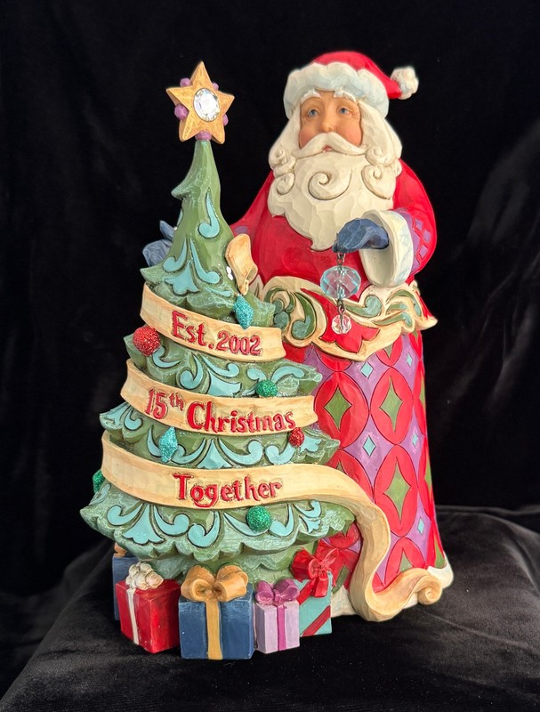 Jim Shore Heartwood Creek "15th Christmas Together" #4059000FD