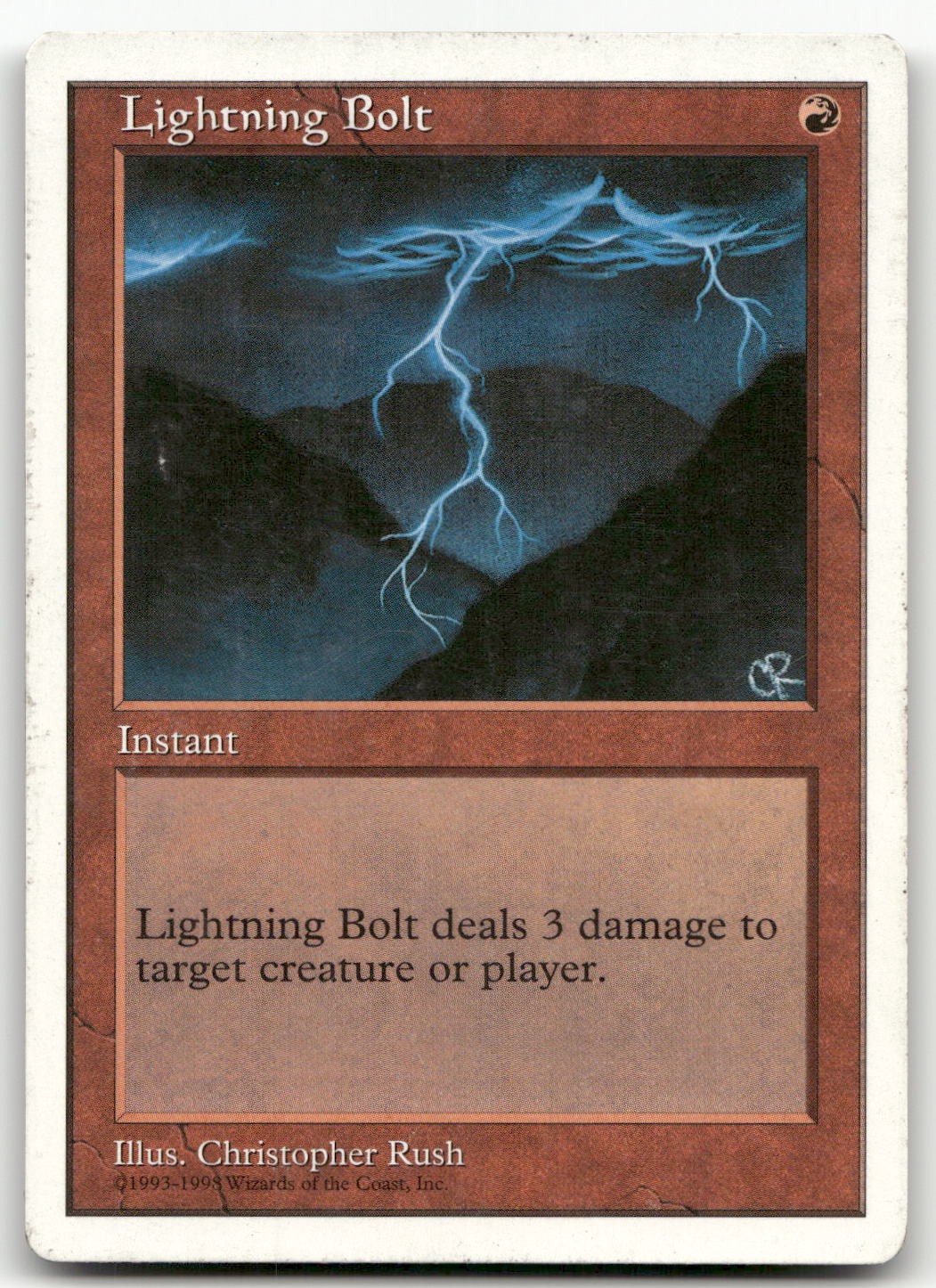 Lightning Bolt (LP) Anthologies ATH Magic MTG