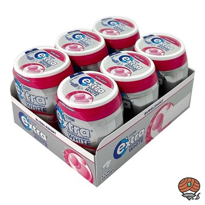 Wrigley`s 6x 70g Extra Professional White Kaugummi Bubblemint
