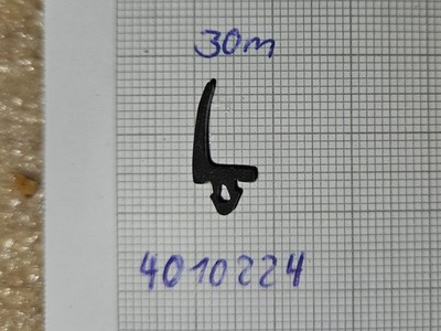 Orig. Wicona W4010224 / 4010224  Dichtung  Fenster Tür Fassaden Dichtungen 5 lfm