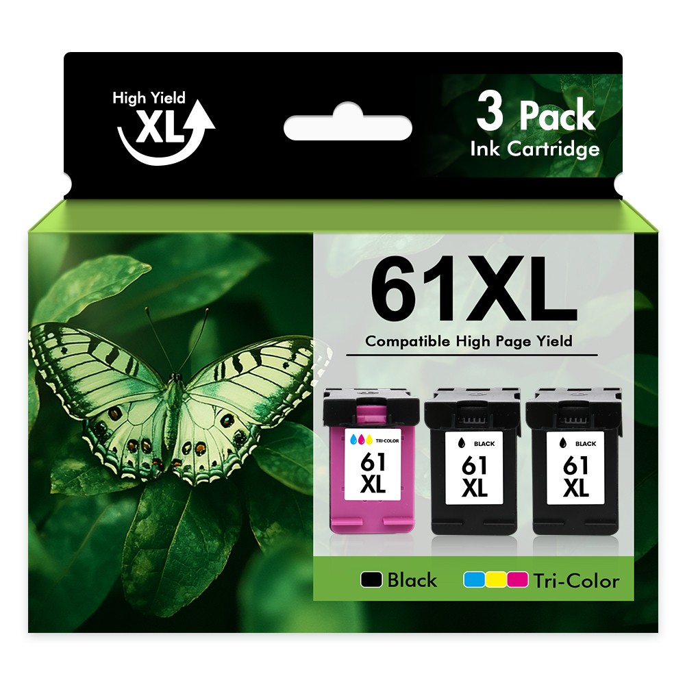 61XL 61 XL Ink Printer Cartridges For HP ENVY 4500 4501 4502 4504 5530 5531 5535