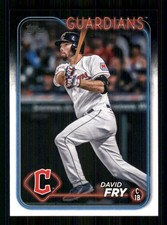 2024 Topps #446 David Fry RC Cleveland Guardians 59694