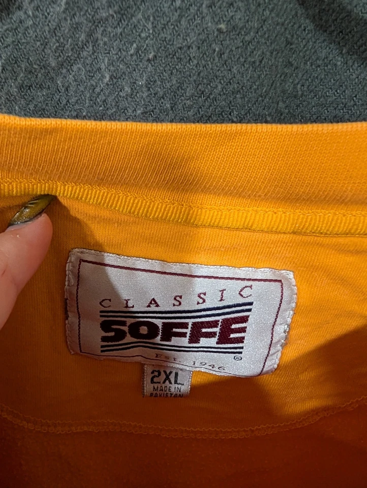 Sudadera De Colección Tennessee Volunteers Clásica Soffe Cuello Redondo - Talla 2XL Foto 4 de 4