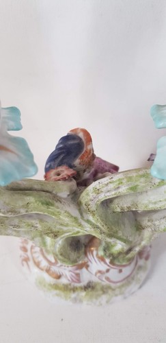 Rare Pair of Antique Helena Wolfsohn German C1880 Porcelain Figural Candlesticks - Picture 9 of 21