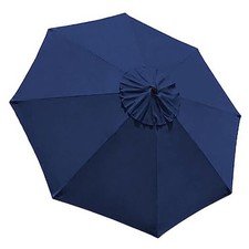 USA Patio Umbrella Replacement Covers 8 Ribs Market 9FT Navy Blue 8 ribs