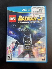 LEGO Batman 3 Beyond Gotham Nintendo Wii U 2014 Complete In Box