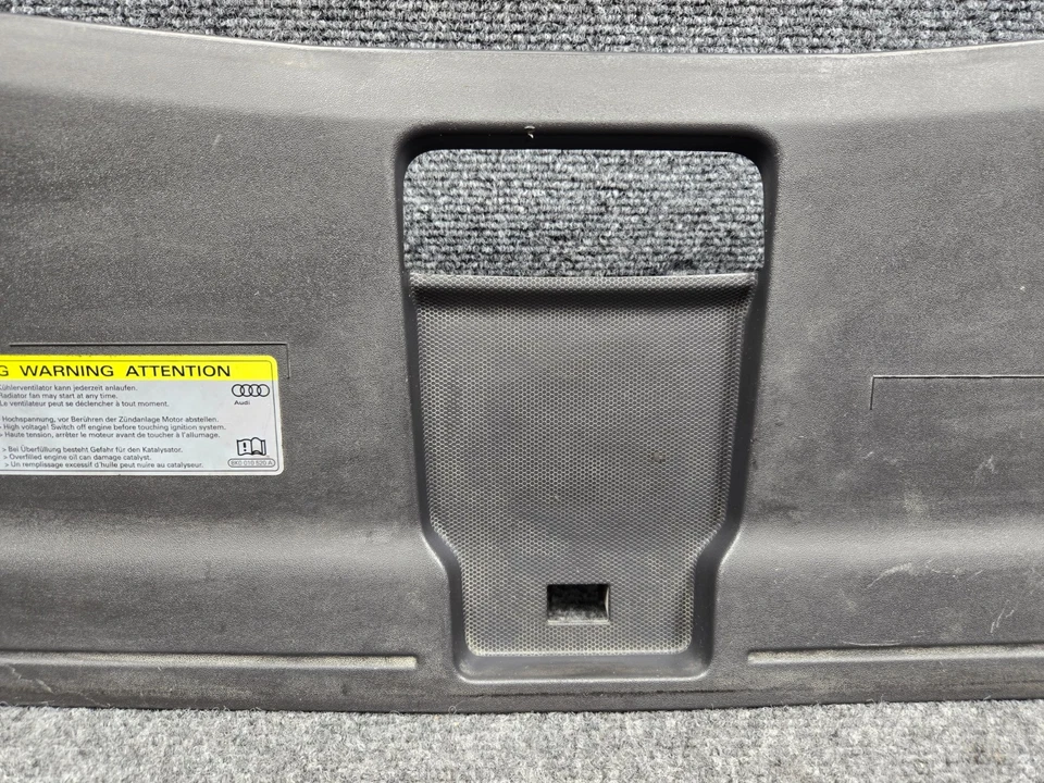 2008-2016 AUDI S5 RADIATOR SUPPORT COVER TRIM OEM - Image 3 of 4