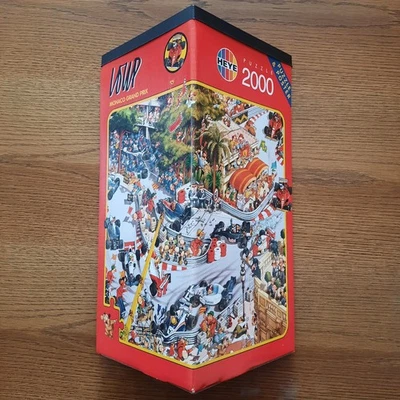 Heye Puzzle 2000 Teile - Loup Monaco Grand Prix - Dreieckspuzzle - Bild 1 von 4