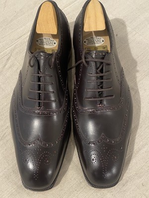 George Cleverley Brown Leather Oxford Shoes  English NEW-BESPOKE, GEORGE CLEVERLEY, Cap-Toe Oxford & Trees: US  main image 4