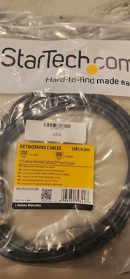StarTech 3 ft Red Molded Cat5e UTP Patch Cable 3ft/91cm