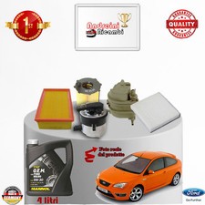 KIT TAGLIANDO FILTRI + OLIO FORD FOCUS II 1.6 TDCi 66KW 90CV DAL 2006 -> 2011