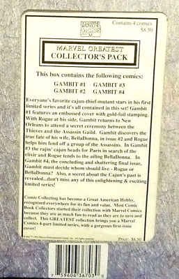 GAMBIT GAMBITO #1 2 3 4 Marvel Comics Set, Spanish Variants, X-Men, mid  grades