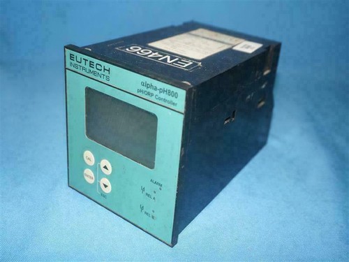 Eutech alpha-pH800 ECPHCTP0802 pH/ORP Controller 4-20mA=0-14pH DEFECTIVE - Picture 3 of 7