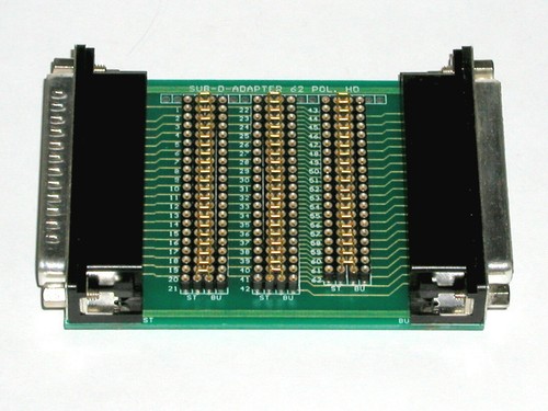SUB D Mess und Prüf Adapter 62 polig HD clever messen u. anpassen 230454-IC - 第 1/2 張圖片