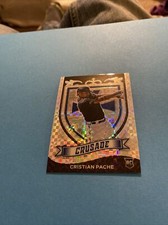 2021 chronicles Baseball building blocks crusade christian pache card #25 prizm
