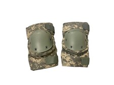 USGI Military Tactical Combat Knee Pads Pair, ACU Pattern, RFI Issue, Large VGC