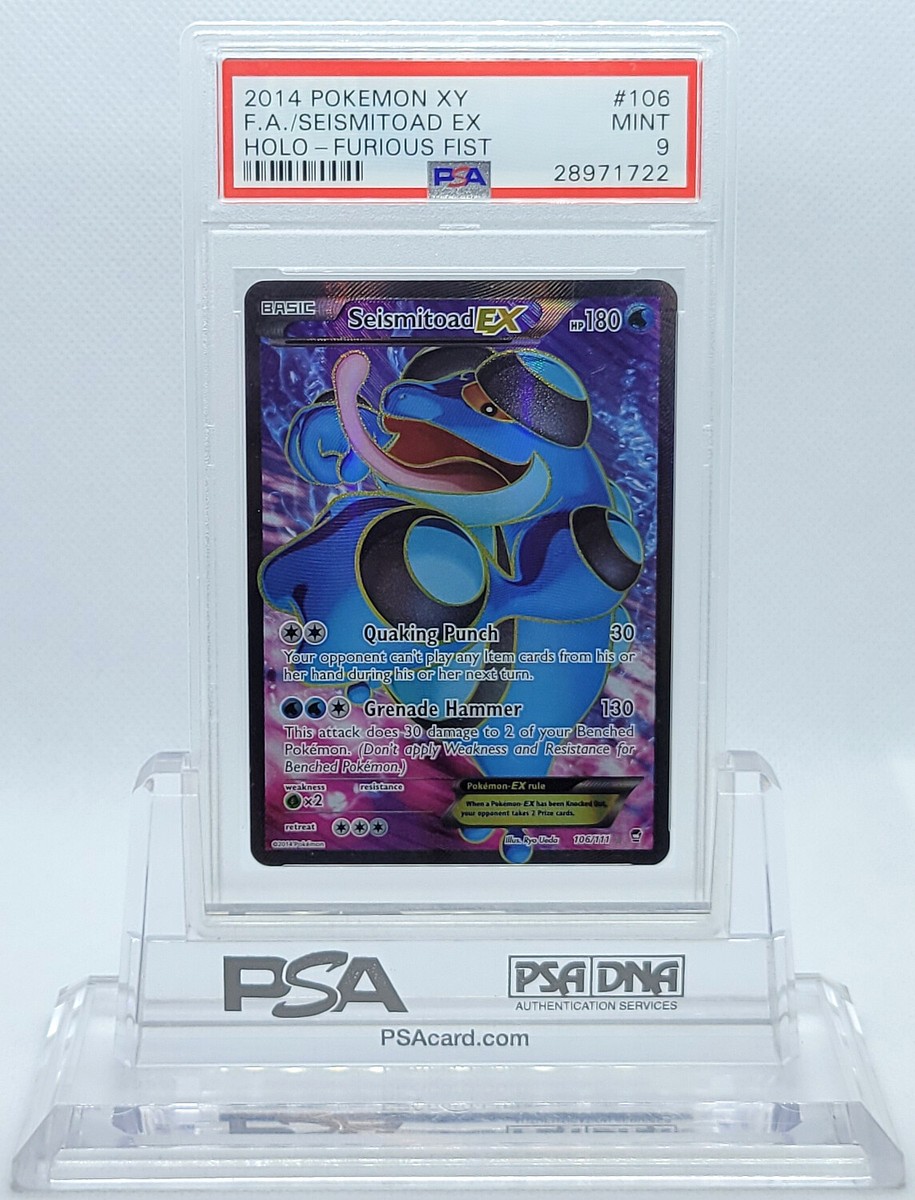 PSA9 ガマゲロゲ AR Pokemon Seismitoad Pokemon Card Game/[SV11B] Black Bolt]Seismitoad 109/086 AR