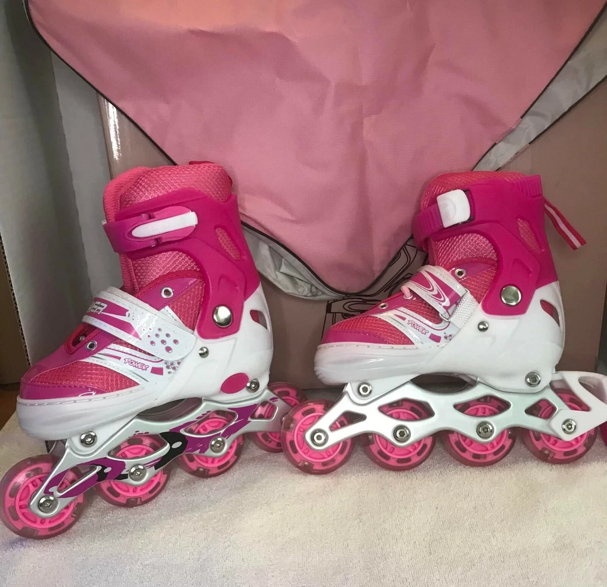 Star Sport Pink Kids Roller Blades S31 34 Kids Sizes 13 2