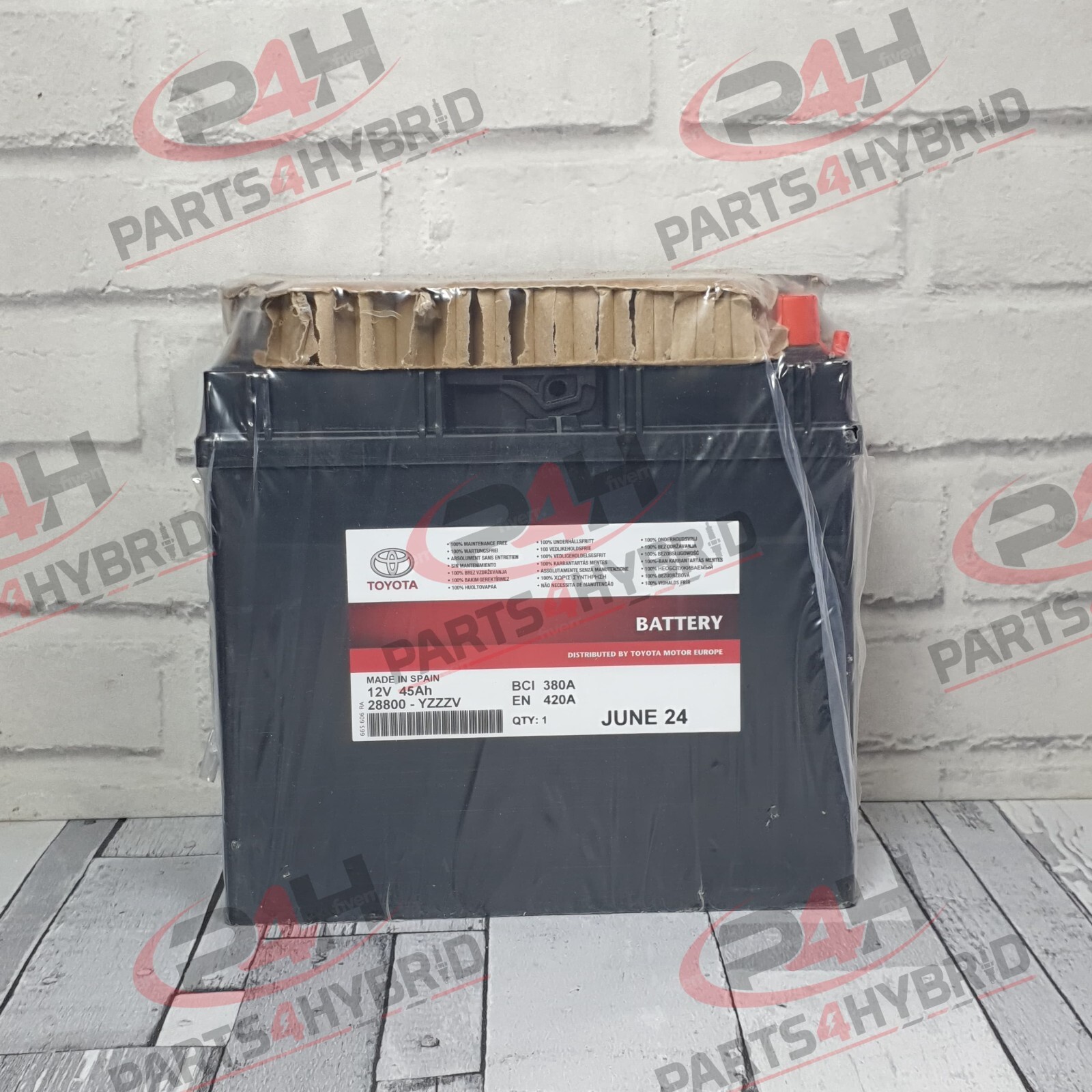 Toyota Auris 1.4L Battery 12V 45AH Genuine Auxiliary Battery 28800-AZC31