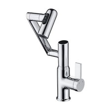 Lefton Rotatable Bathroom Faucet Temperature Display BF2204-1 Chrome