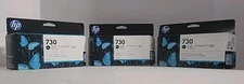 HP 730 130-ml Photo Black DesignJet Ink Cartridge, P2V67A